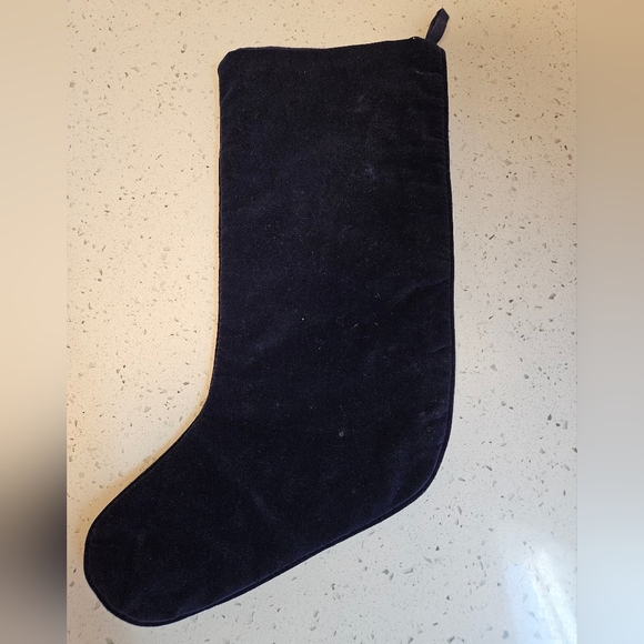 Vintage needlepoint teddy bear noel stocking - Picture 6 of 6